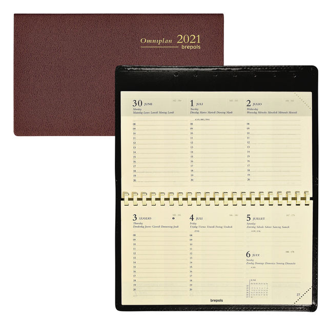Agenda 9x16 7d2p 6t Omniplan Genova lig bordeaux