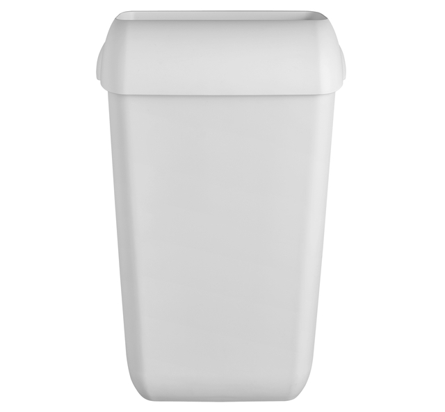 Poubelle QuartzLine ouverte 23 litres blanc 441402