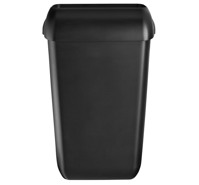 Poubelle Euro QuartzLine ouverte 23 litres noir