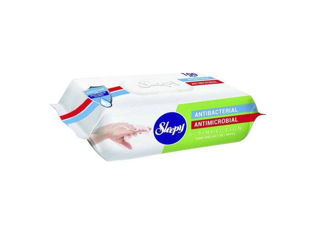 Lingettes antibactériennes Sleepy 70 pièces