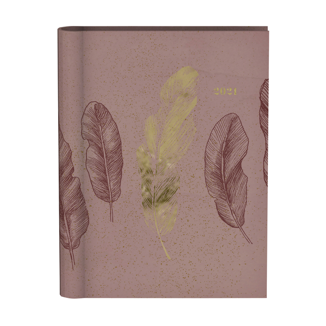 Agenda 2021 wire-o pink midnight gold