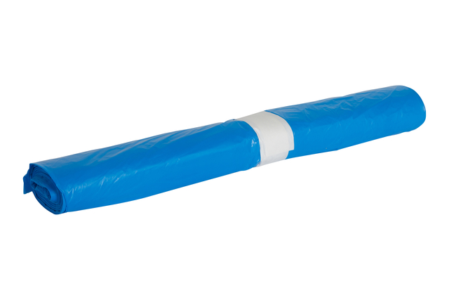 Afvalzak Powersterko HDPE T25 70x110cm 120L blauw