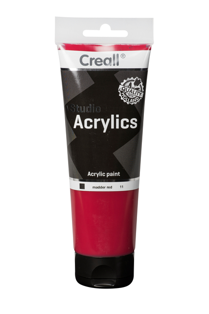 Acrylverf Creall Studio Acrylics  11 dieprood