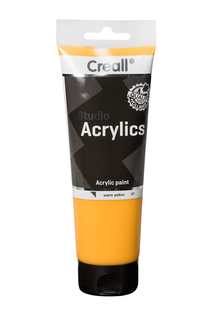 Acrylverf Creall Studio Acrylics  07 warmgeel