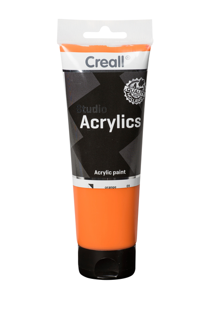 Acrylverf Creall Studio Acrylics  09 oranje