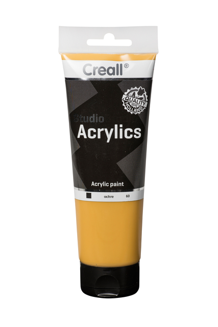 Acrylverf Creall Studio Acrylics 60 oker 250ml