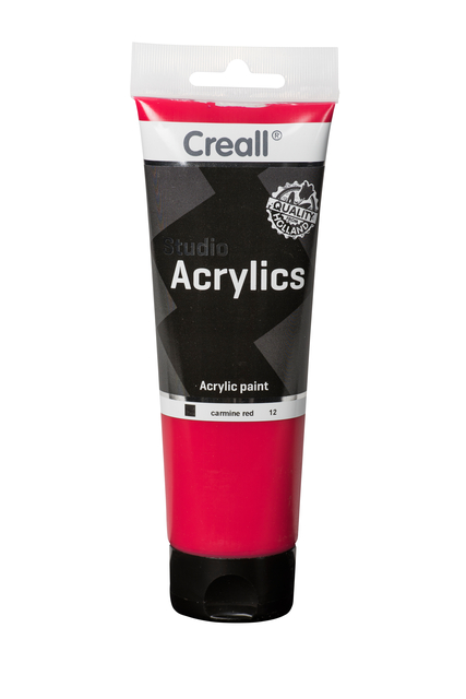 Acrylverf Creall Studio Acrylics 12 karmijn 250ml