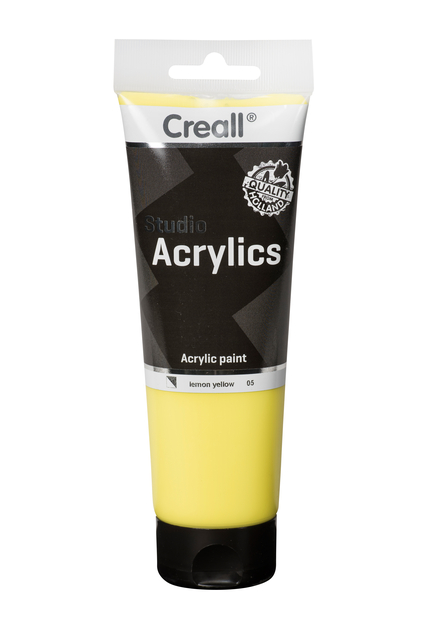 Peinture acrylique Creall Studio Acrylics 05 jaune citron