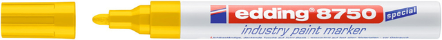 Marqueur peinture edding 8750 Industrie 2-4mm jaune