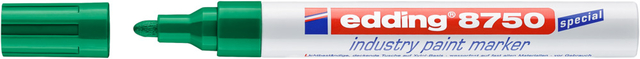 Paintmarker edding 8750 industrie  2-4mm groen