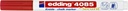 Feutre craie edding by Securit 4085 ogive 1-2mm rouge
