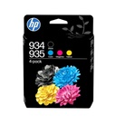 Cartouche d'encre HP 6ZC72AE 934/935 noir + 3 couleurs