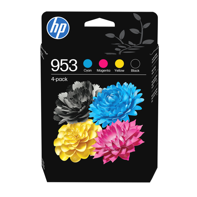 Cartouche d'encre HP 6ZC69AE 953 noir + 3 couleurs