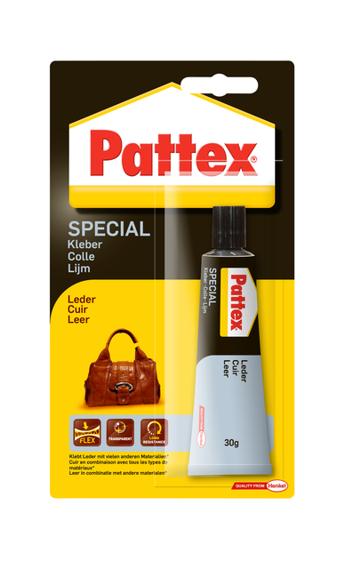 Leerlijm Pattex tube 30 gram op blister
