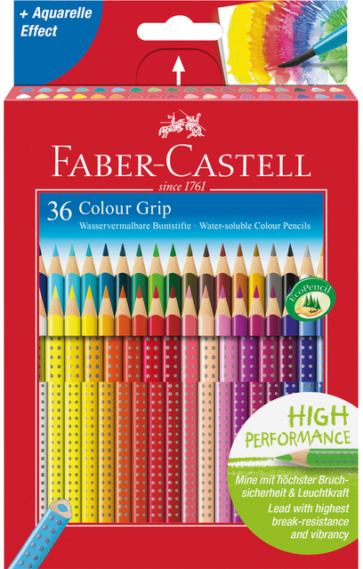 Crayons de couleur Faber-Castell 2001 assorti set 36 pièces