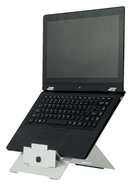 Ergonomische laptopstandaard R-Go Tools Riser aluminium