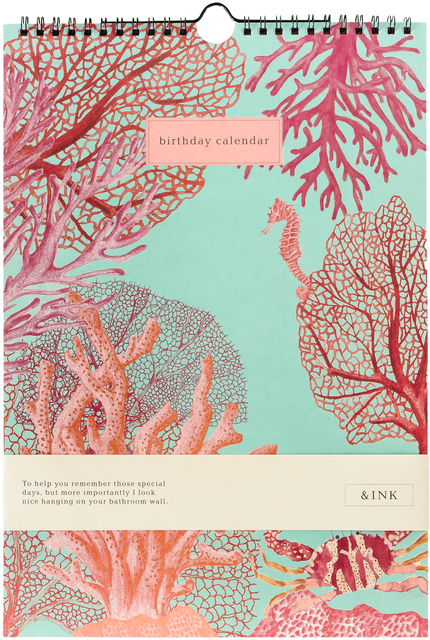 Calendrier anniversaire Aqua