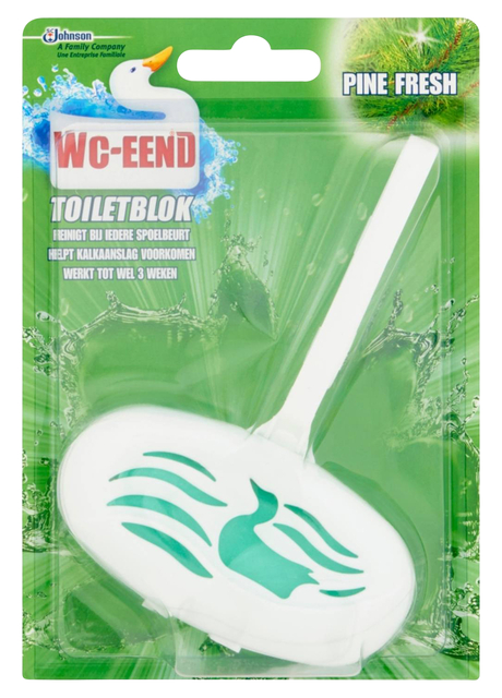 Bloc toilette WC-Eend avec support Pine Fresh