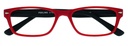 Leesbril I Need You +1.00 dpt Feeling rood-zwart