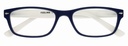 Leesbril I Need You +2.50 dpt Feeling blauw-wit