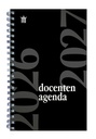Agenda scolaire 2026-2027 Ryam Docenten 12x19cm 7 jours/2 pages spirale noir (NL)