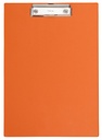 Porte-bloc MAUL A4 portrait PVC néon orange