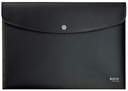 Porte-documents Leitz Recycle A4 avec bouton pression PP noir