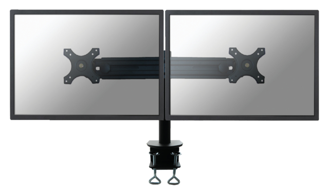 Support écran Neomounts D700D 2x 19-30" avec pince noir