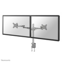 Monitorarm Neomounts D935D 2x10-27" met klem zilvergrijs