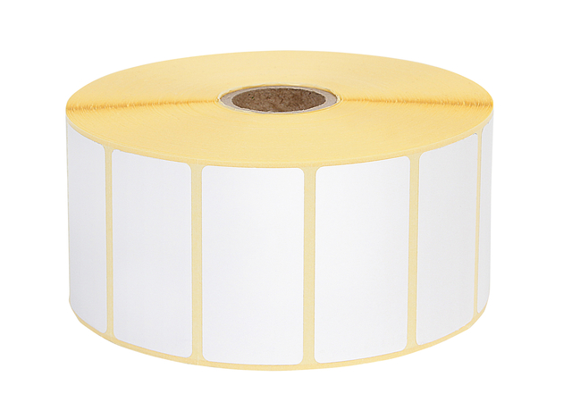 Etiquette Zebra IEZZY 880199-025D 51x25mm 25mm blanc permanent 2580 pièces