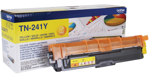 Toner Brother TN-241Y jaune