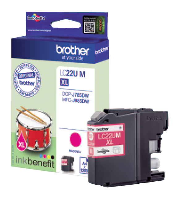 Cartouche d'encre Brother LC-225UM rouge
