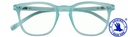 Leesbril I Need You +1.00 dpt Frozen blauw