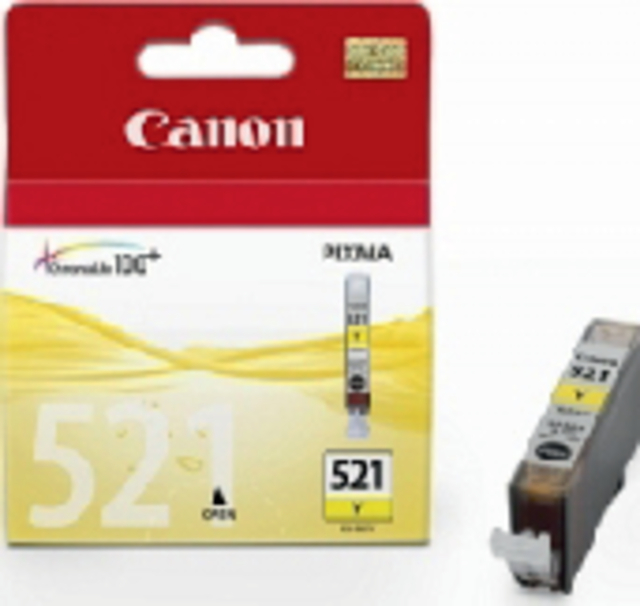 Cartouche d’encre Canon CLI-521 jaune