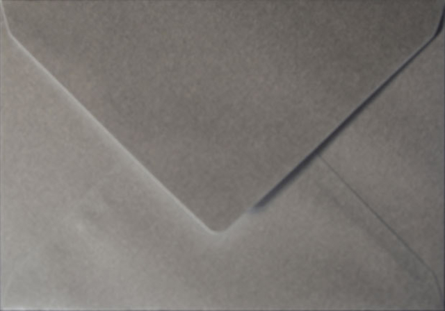 Enveloppe Papicolor EA5 156x220mm perle platinium métallique paquet 6 pièces