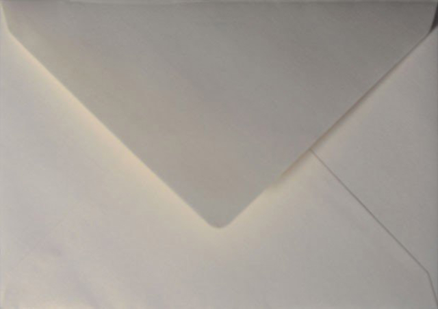 Enveloppe Papicolor EA5 156x220mm ivoire métallisé paquet 6 pièces