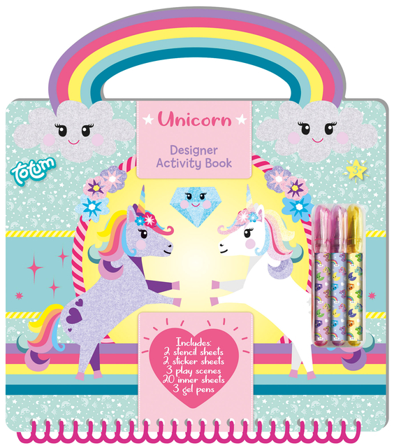 Activiteitenboek Totum Unicorn designer