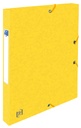 Boîte de classement à élastique Oxford Top File+ A4 25mm jaune