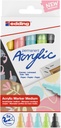 Acrylmarker edding e-5100 medium pastel assorti set à 5 stuks
