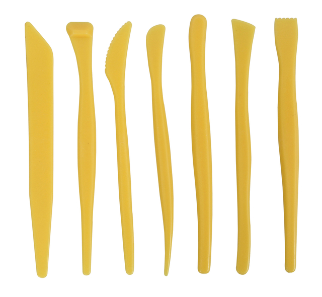 Modeling spatula Conda set of 3 pieces 15 cm plastic