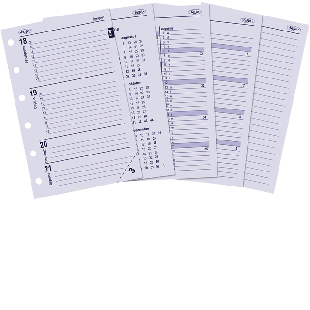 Recharge agenda 2024-2025 Kalpa Pocket 7 jours/2 pages