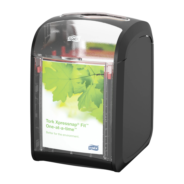 Distributeur serviette Tork Xpressnap Tabletop N14 272900 noir