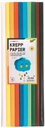 Papier crépon Folia 50x200cm 10 couleurs basiques