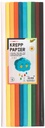Papier crépon Folia 50x200cm 10 rouleaux couleurs basiques
