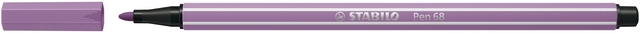 Viltstift STABILO Pen 68/62 medium pruimenpaars