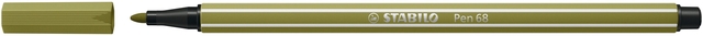 Viltstift STABILO Pen 68/37 medium moddergroen