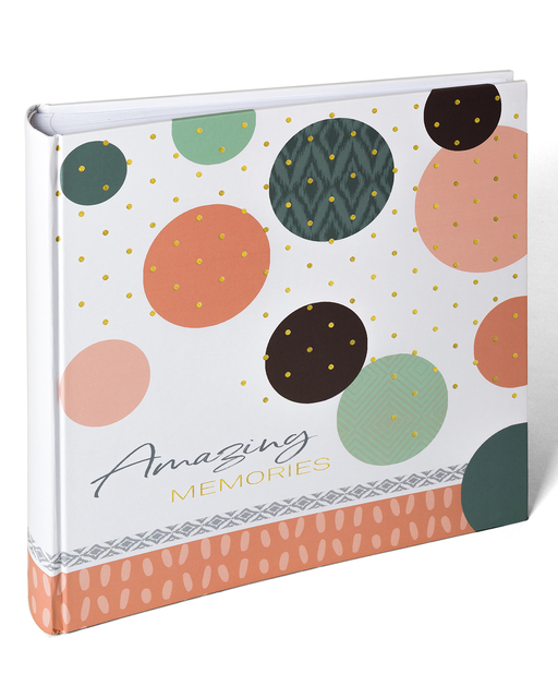 Fotoalbum Walther Amazing Memories 30x30cm 100vel zalmroze