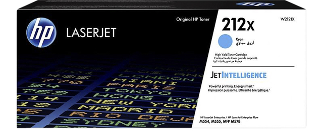 Cartouche toner HP W2121X 212X bleu