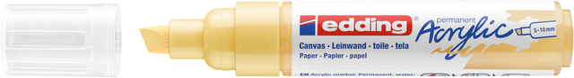 Marqueur acrylique edding e-5000 Large jaune pastel