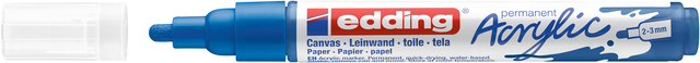 Marqueur acrylique edding-e-5100 Medium bleu gentiane